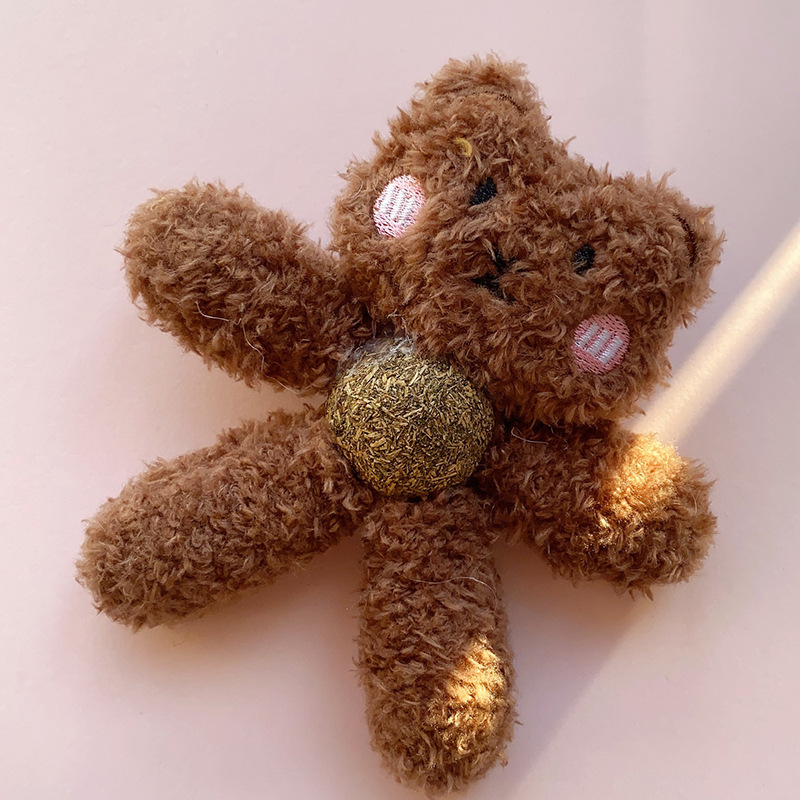 작은 다크 브라운 곰 (opp 패키지)