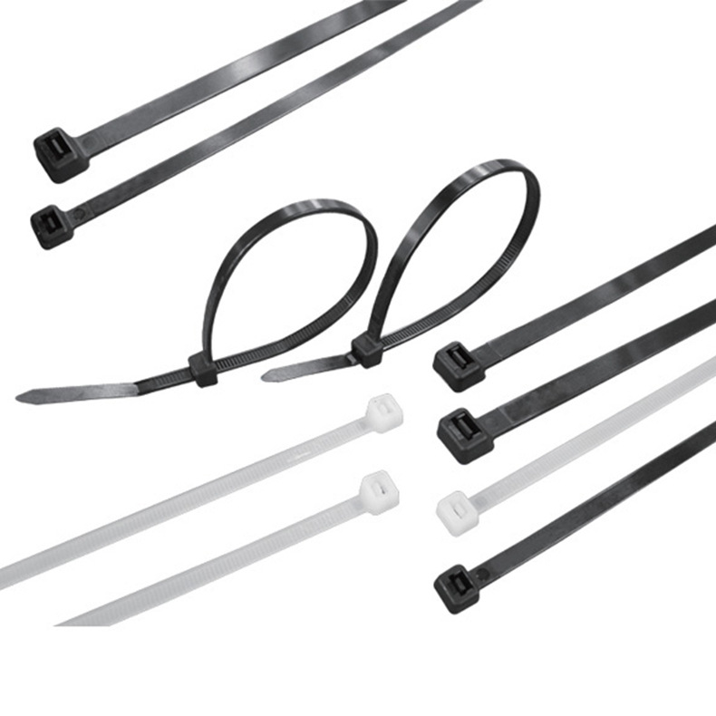 G型无卤尼龙扎线带 厂家自锁式尼龙扎带塑料束线带工业扎线带