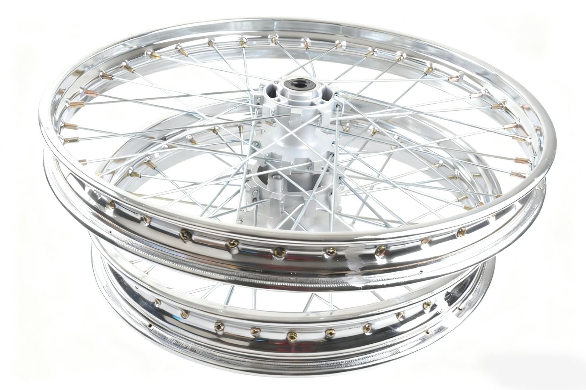 Hailing A1A3 Off-Road Motorcycle Modification Accessories Cqr250 Front and Rear Wheel Mesh Assembly Front and Rear Rim Steel Rim