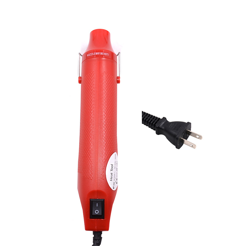 Pistola de aire caliente 220V estándar nacional 110V estándar americano 300W cerámica suave Tubo termorretráctil película calor encogible herramienta de calefacción pistola caliente