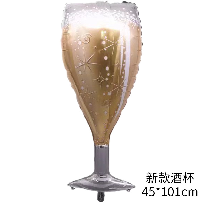 Globo de Aluminio con Forma de Botella de Vino Grande, para Decoración de Bares y Fiestas, Globos con Temática de Copas, Comercio Exterior Transfronterizo image 11