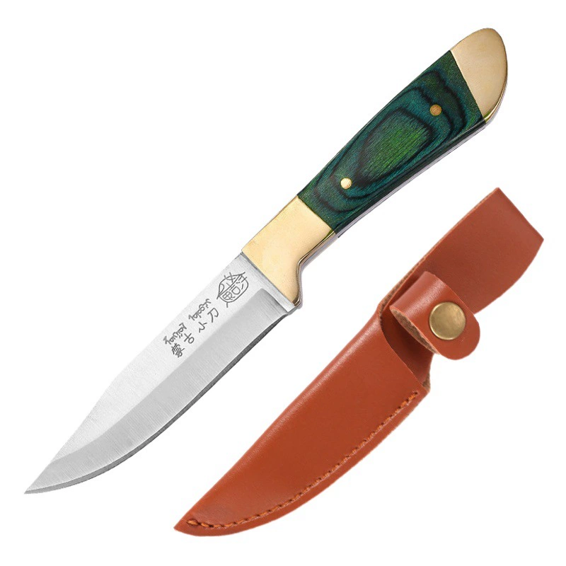 Монгольский ручной нож для мяса ручной нож для фруктов нож для стейка нож утолщенное мясо Обеденный нож для барбекю