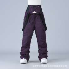 单板夹棉滑雪裤防风防水支持一件代发厂家直销男女单双板滑雪装备