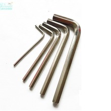 批发L型内六角扳手M1.5 M2 M2.5 M3 M4 M5镀镍内六角扳手