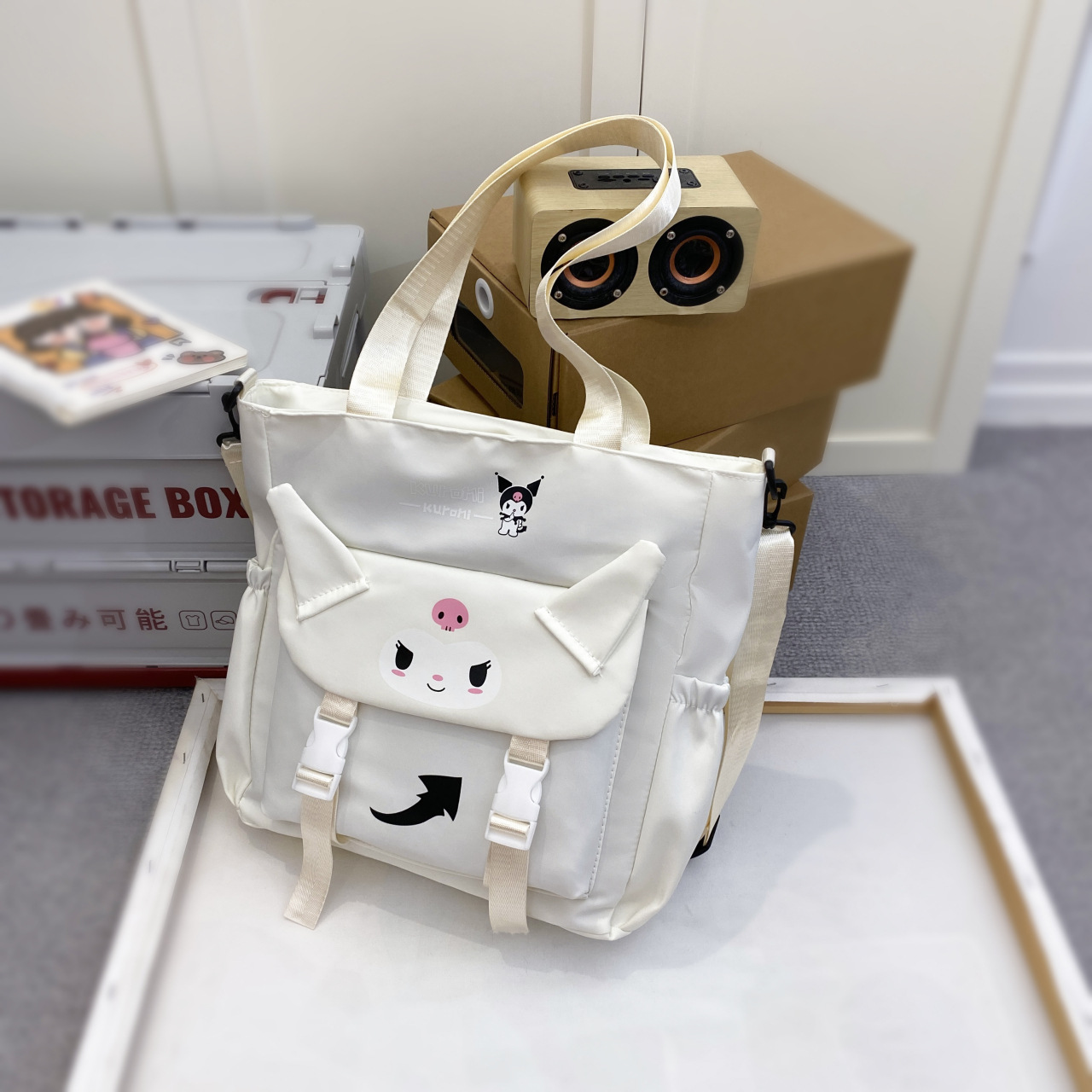 2024 estudiantes bolso de estilo explosivo simple y de gran capacidad nuevo bolso de mensajero de un solo hombro de moda para mujer bolso de viaje