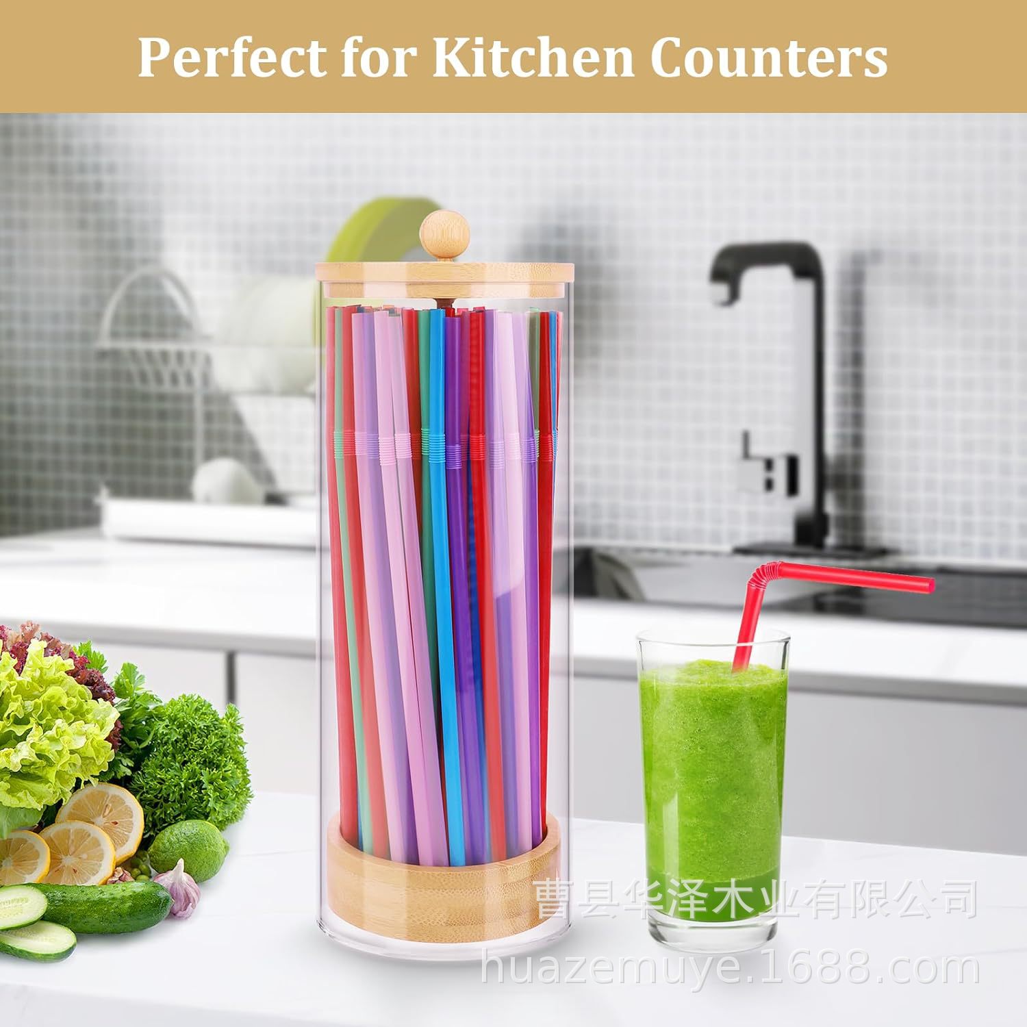 Simple Wooden Household Desktop Cup Storage Rack Wooden Living Room Table Multi-Purpose Storage Rack