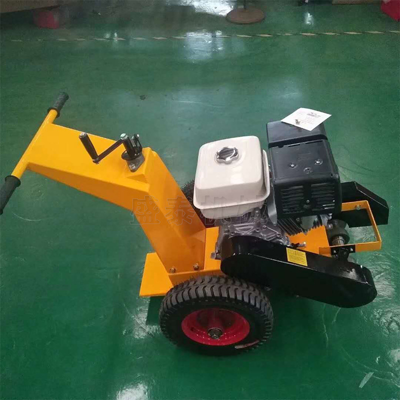 沥青路面沟槽扩缝机 路面伸缩缝开缝机手推式路面清缝机