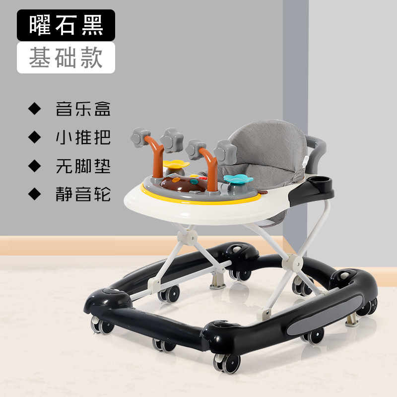 Baby Walker anti-o-pierna anti-vuelco niña niño bebé multifuncional niño caminar ayuda carro