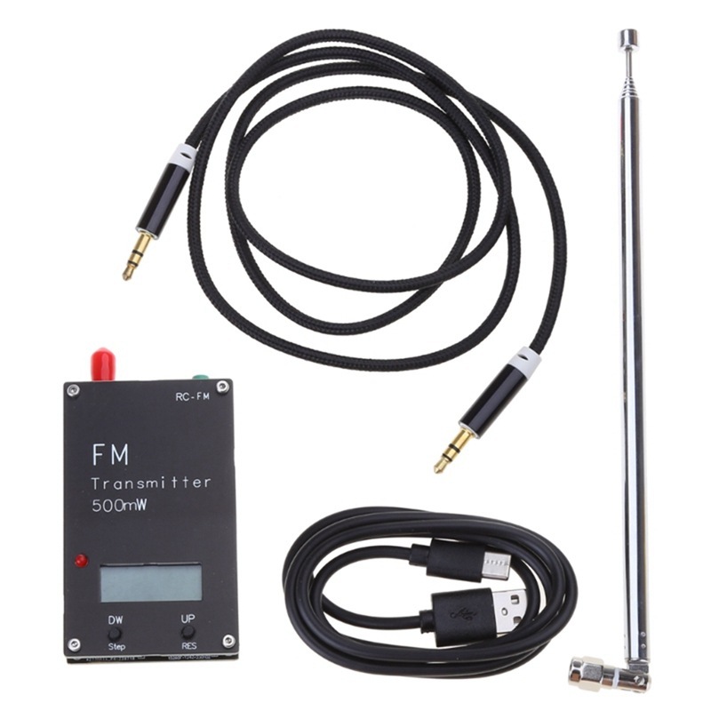 FM トランスミッター ステレオ入力 500Mw FM トランスミッター タイプ C ポート|undefined