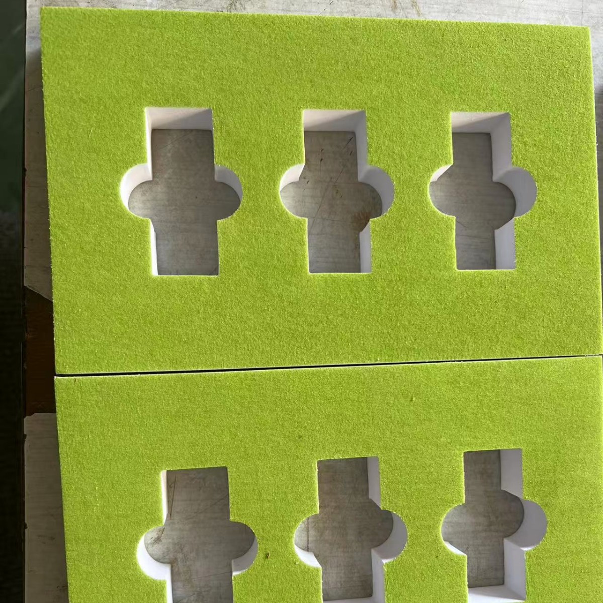 小型自行车展示硬质材料盒 细孔聚氨酯发泡板材 高密度聚氨酯填充