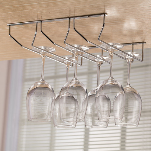 Cup holder manufacturer wholesale upside down wine cup holder creative hanging goblet holder bar hanging cup holder bar supplies