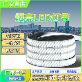 升级爆亮600灯LED灯带户外工程亮化超亮防水家用客厅门头防雨灯条