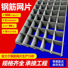 建筑网片地暖铁丝网桥梁加固抗裂钢丝网片建筑工地混凝土钢筋网片