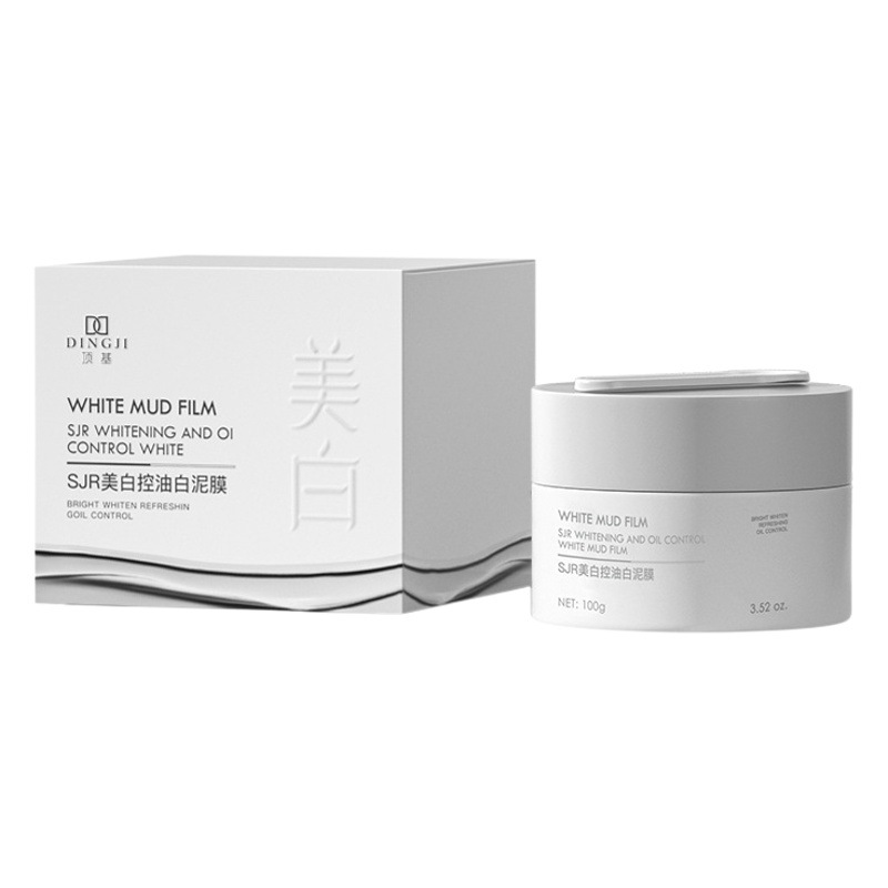 Top-Notch Cleansing White Clay Mask for Deep Pore Cleansing and Removal of Blackheads and Acne