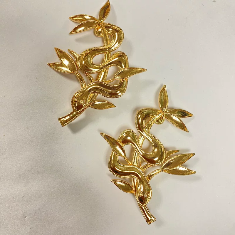 Куперовые основание аксессуары handmade, аксессуар для волос, ханфу, ретро материал, брошь