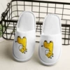 White imitation cotton cartoon children's shoes [22.5*9.3cm+6.5mm willow leaf pattern bottom]