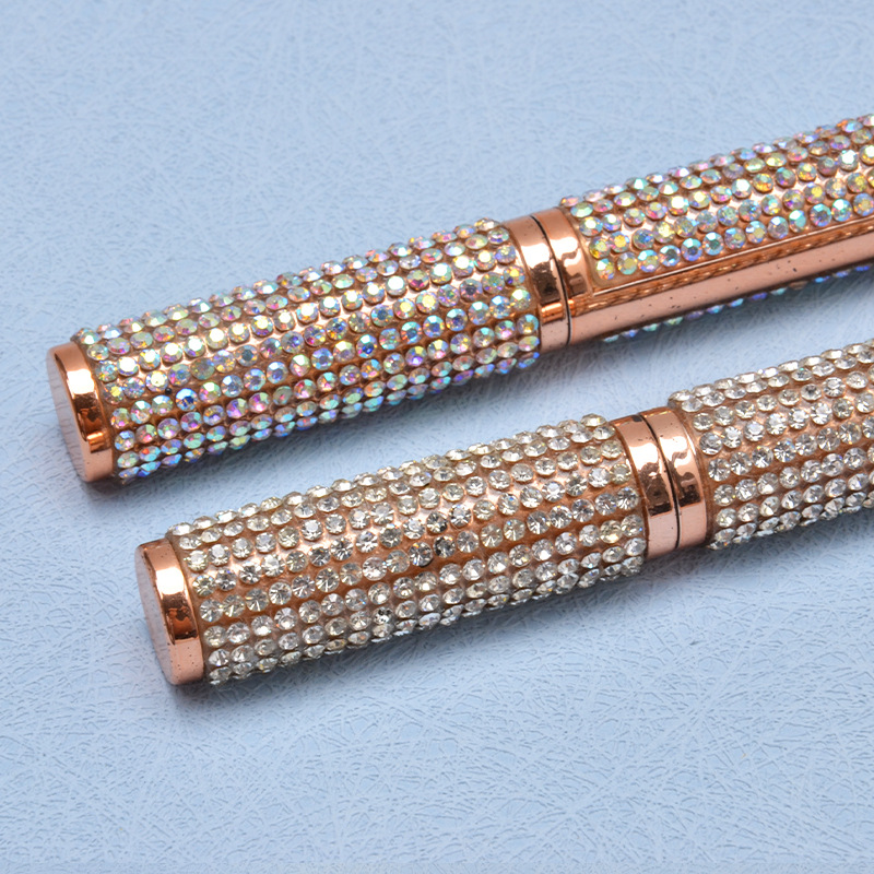 撕下即粘眼线笔水钻贴片 化妆盒排钻贴口红睫毛膏背胶烫片DIY配饰