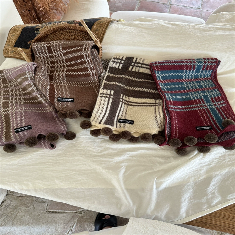 Children's scarf, keep warm brand cute windproof universal cashmere, western style