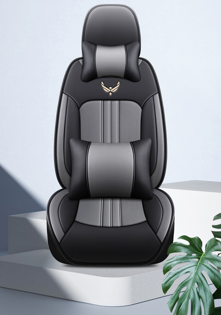 Wuling Rongguang New Truck Small Truck Special Seat Cover Double Row Single Row Fully Enclosed Small Truck Four-Season Leather Car Seat Cushion