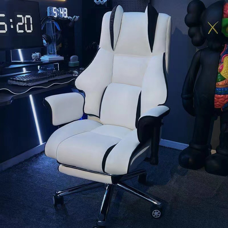silla de oficina silla de computadora de ocio silla de computadora de ocio silla de computadora de reclinación ajustable y giratoria