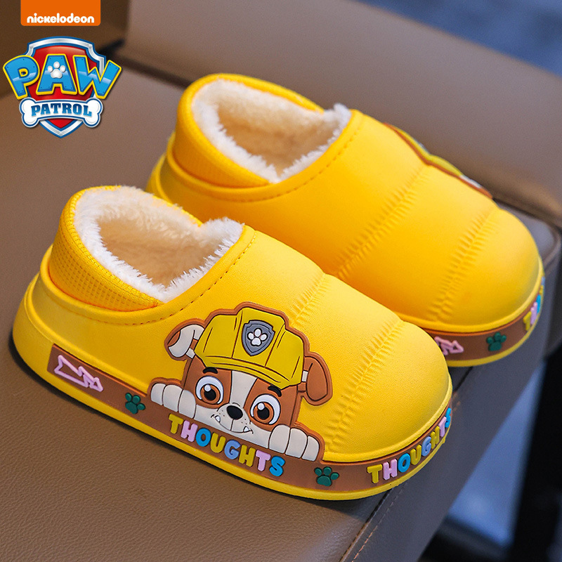 Zapatillas para niños de verano para niños de interior, zapatillas de algodón para niños antideslizantes, impermeables para niños