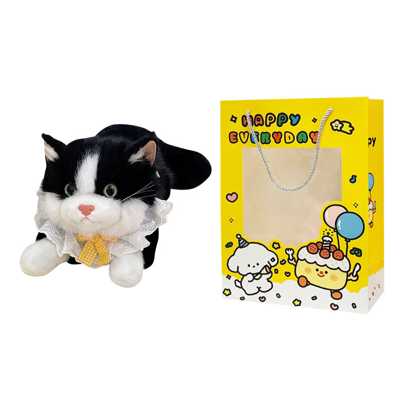 仿真布偶猫咪玩偶会叫毛绒玩具公仔睡觉抱枕安抚娃娃女生生日礼物|undefined