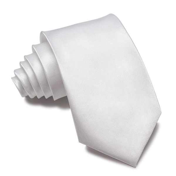 white children's men's tie