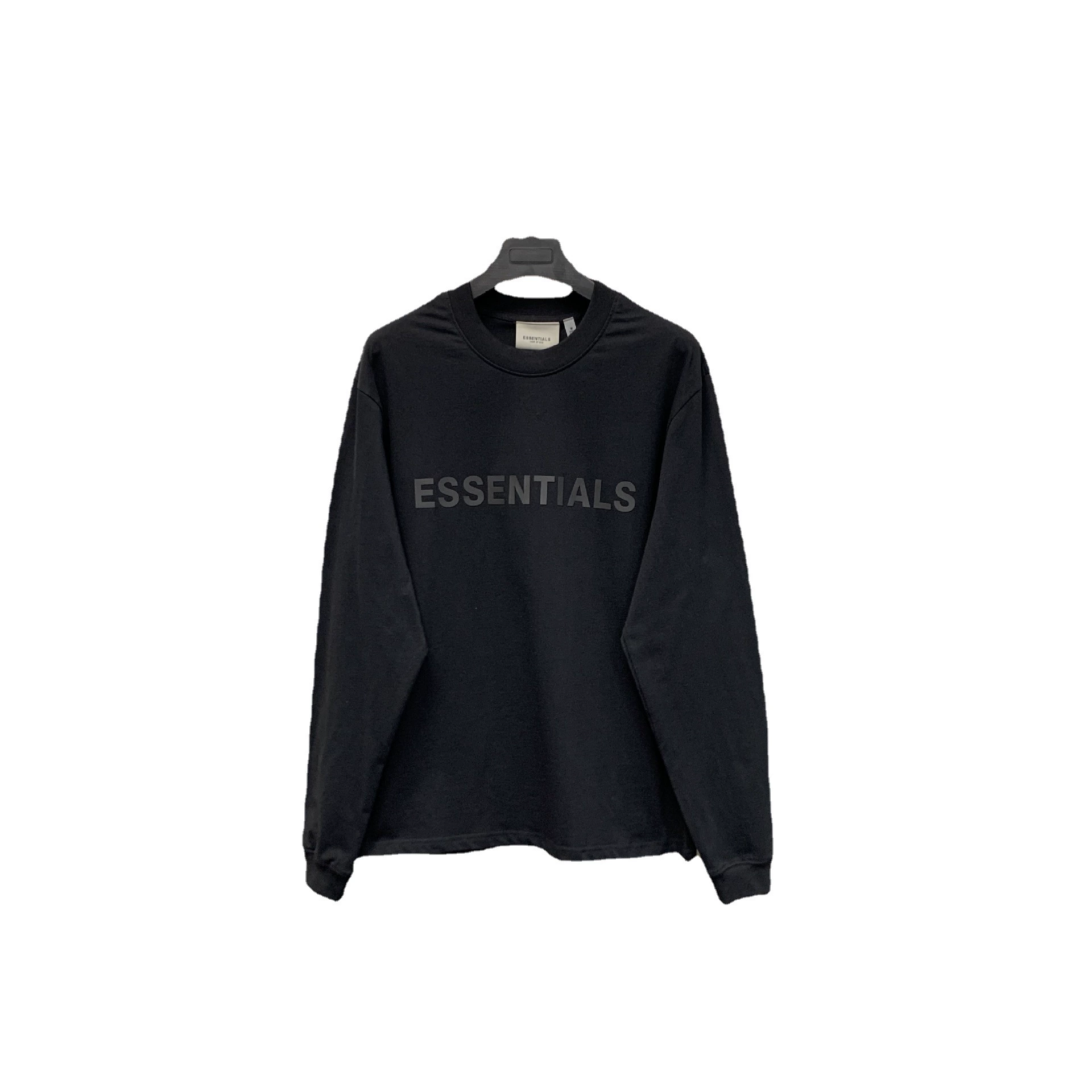 [FEAR OF GOD FG新款ESSENTIALS复线前面字母潮牌高街长袖T恤男式]