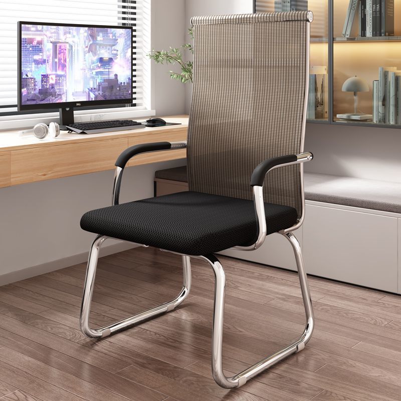 Silla de computadora hogar confortable silla de oficina silla de conferencia de personal arqueada silla de mahjong respaldo dormitorio