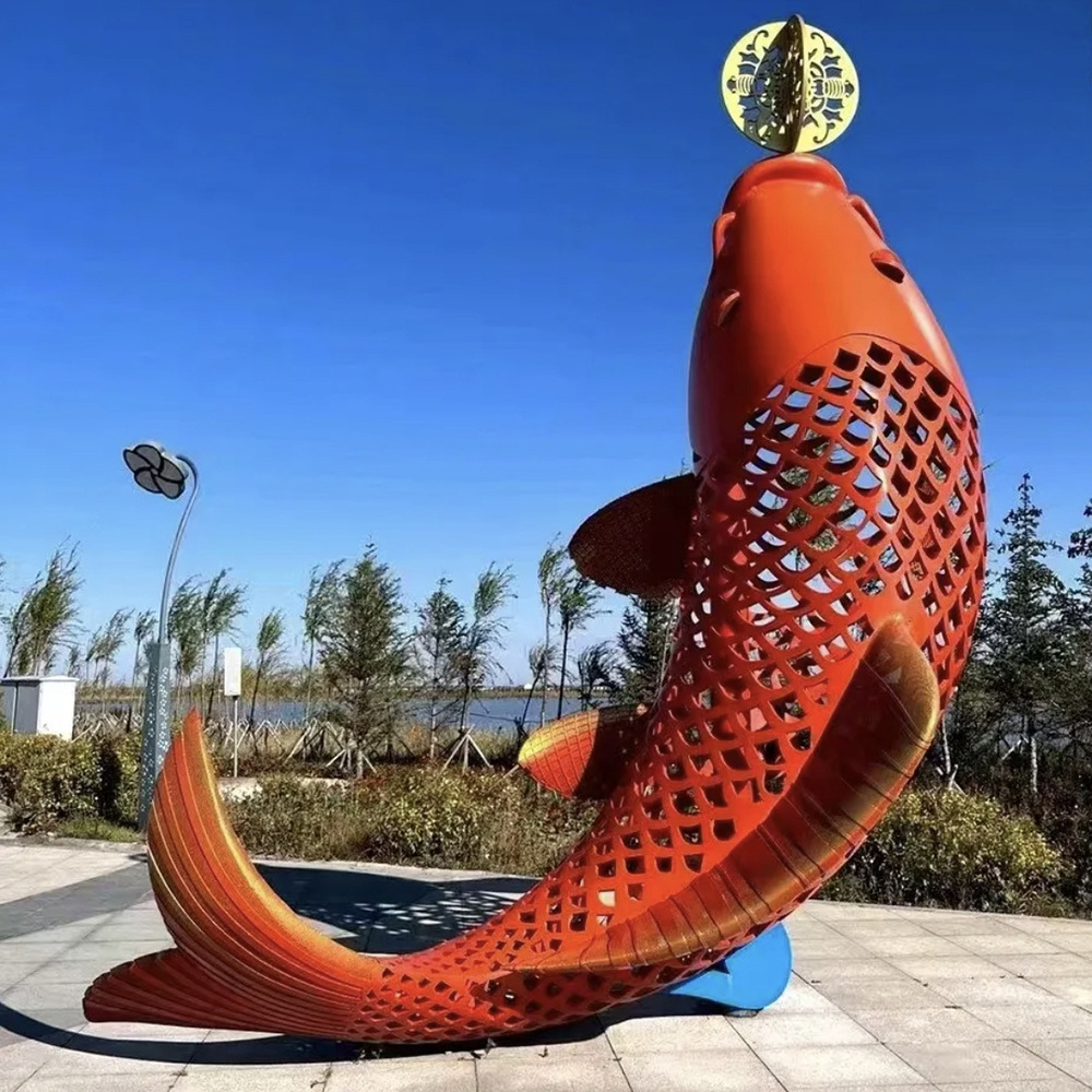 Скульптура кита модель 9
