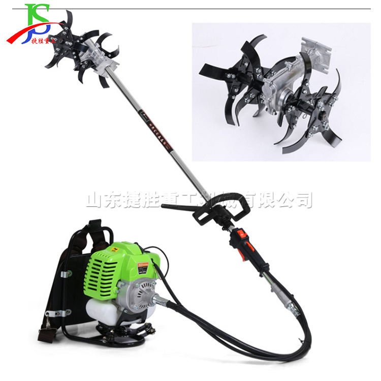 便携式果园草地锄草机背负式家用充电式除草机小型园林草坪修剪机