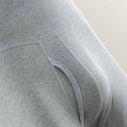 Factory underwear, foreign trade high-waisted men's underwear, tummy control, beer belly, Korean style anti-wear leg youth sports shorts for men