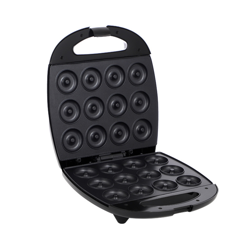 Transfronterizo estándar europeo 12 agujeros máquina de donut torta máquina de torta máquina de bocadillos pasteles dulces máquina de panadería