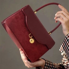 红色新娘结婚包包2023新款高级感时尚大容量婚礼手提单肩斜挎女包