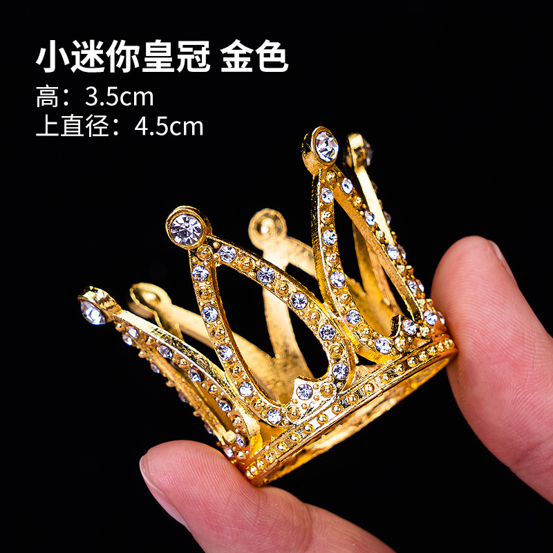 Celebridades de Internet Pastel de cumpleaños Decoración de la corona Adornos de la corona Reina infantil Corona de perlas Adornos de la corona Accesorios para sombreros para adultos