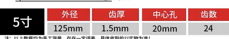 リチウムチェーンソー専用鋸刃5インチ5.5インチ6インチ|undefined