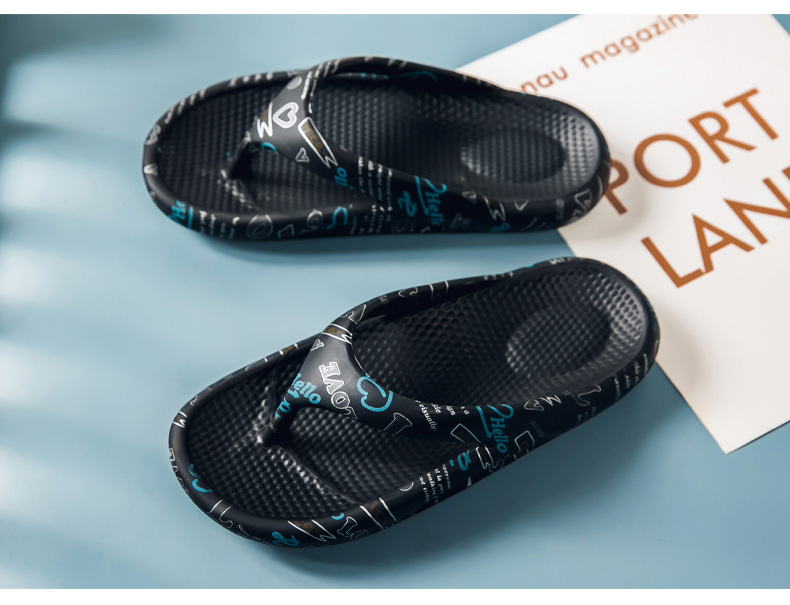 2024 grenzüberschreitende neue Flip-Flops für Herren, Sommer, große Flip-Flops für Herren, leichte, rutschfeste Outdoor-Strandschuhe für Paare_voghion.com