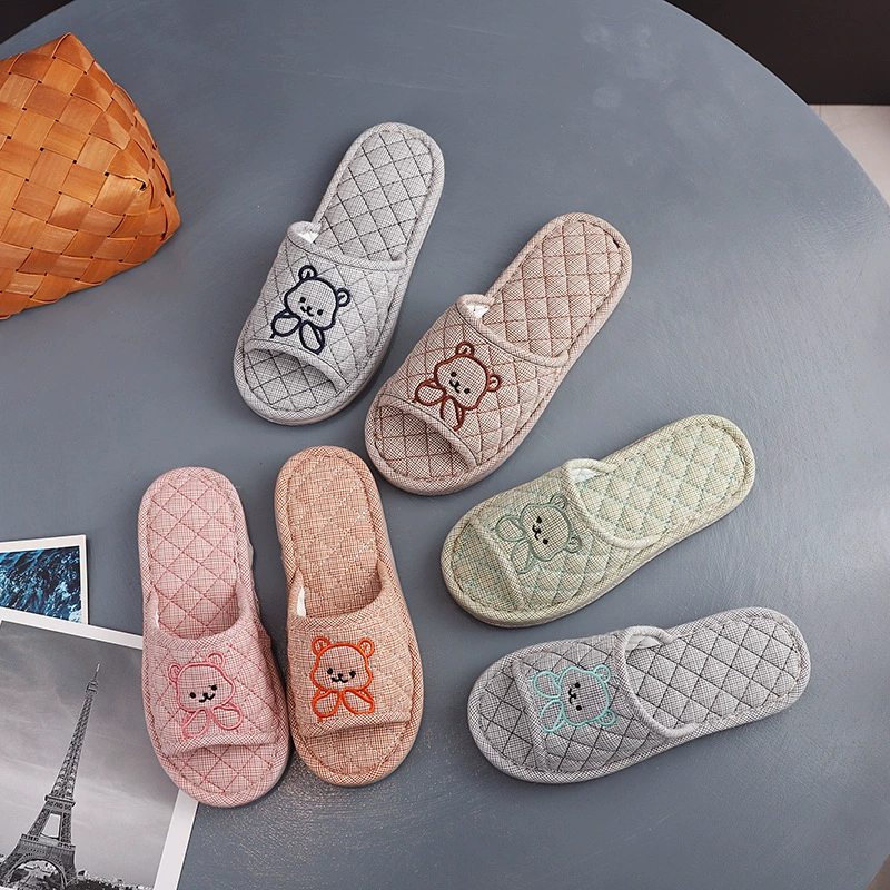 Трансграничный внешний одиночный милый медведь трехслойный утолщение из чистой хлопчатобумажной ткани