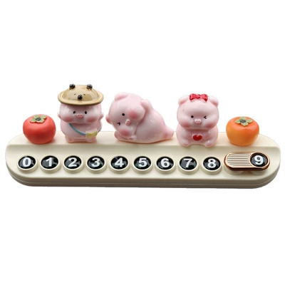 Everything Goes Smoothly, Little Pig: Nömrəli dayanma kartı