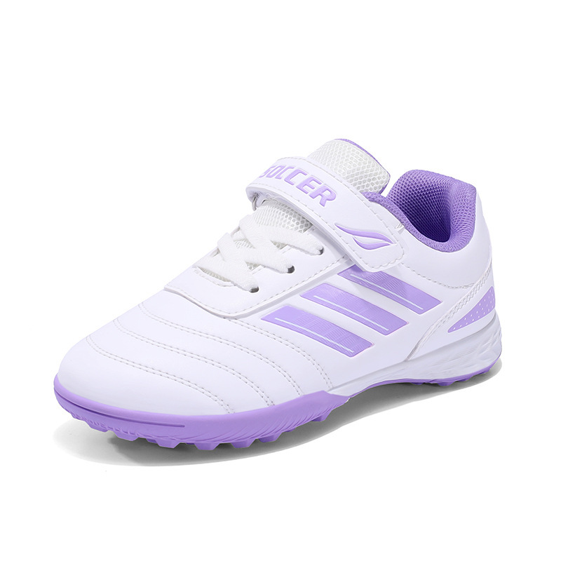 Zapatos de Fútbol Infantil con Cierre Adhesivo Transpirable y Ajustable para Entrenamiento image 6