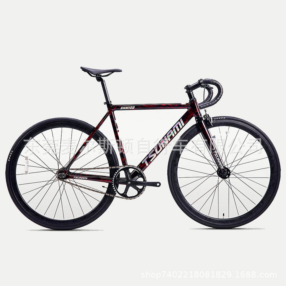 TSUNAMI Tsunami Racing SNM100 Скорость Nami Мертвая Летающая Велосипед Гонка Track Bicycle Один скорость Легированная алюминиевая сплав
