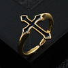 Fashionable copper ring hip-hop style, accessory, European style, simple and elegant design, wholesale