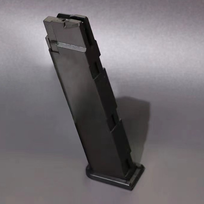 Pistola de bala suave de revólver de disparo continuo, pistola de juguete para niños, bala de un botón, pistola de descascar, modelo de disparo continuo para niños