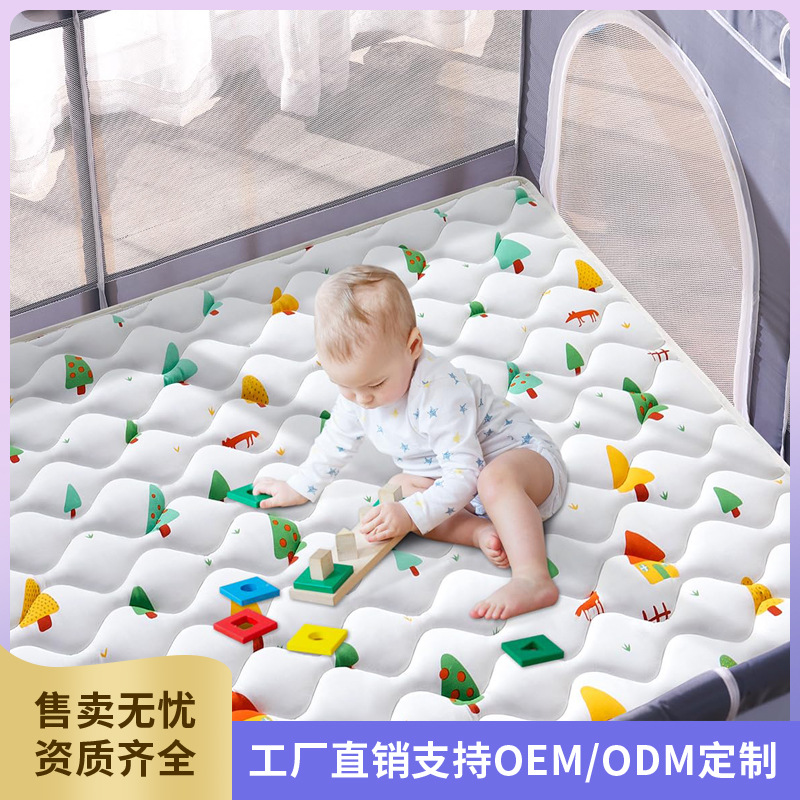 공장 직접 판매 두꺼운 울타리 매트 아기 놀이 매트 크롤링 매트 어린이 바닥 매트 크롤링 매트 다기능 매트