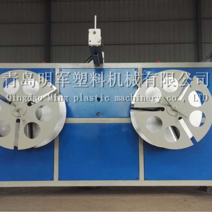 明军专业生产优质双工位自动收卷机 管材自动收卷 密封条自动收卷