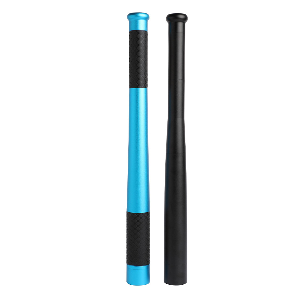 Venta directa de fábrica, bate de béisbol de patrulla al aire libre, linterna de luz fuerte, seguridad de autodefensa, linterna de aleación de aluminio multifuncional para automóvil