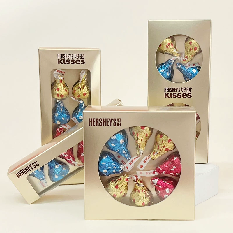 Шоколад Hershey's 6 штук, 8 шт., подарочная коробка для конфет на свадьбу и помолвку, готовый сувенир для свадебного банкета сахары