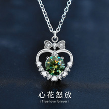 S925���yĪɣʯ���ĺ����Y��Ů�ٴ�С���������挚ʯ��ɫ�y�Ʒ