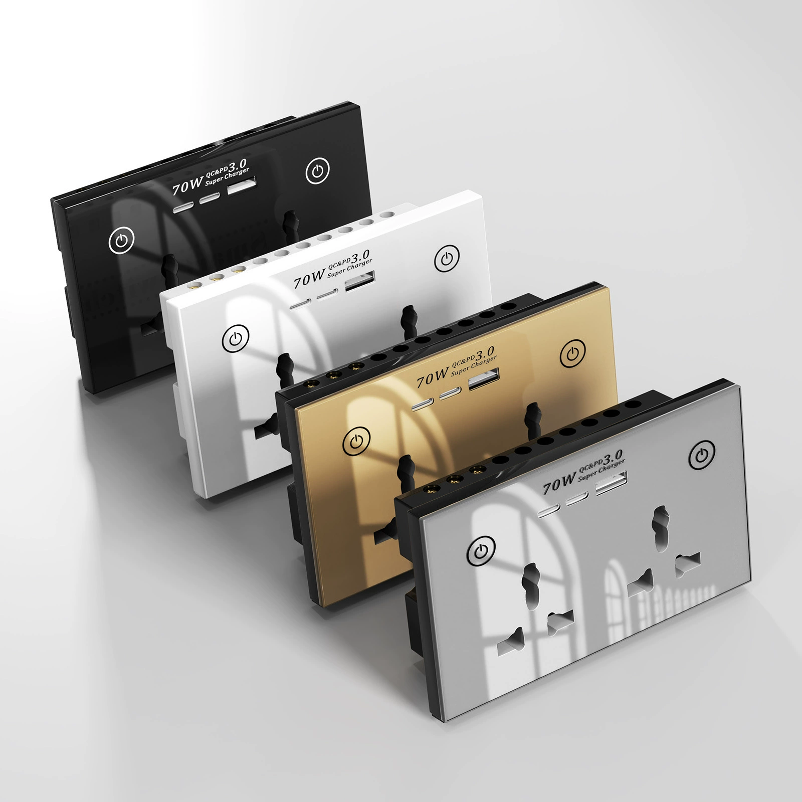 Граффити WIFI смарт-гнездо 147 английский zigbee удаленный гнездо Голосовое управление USB MUTI Быстрая зарядка розетки