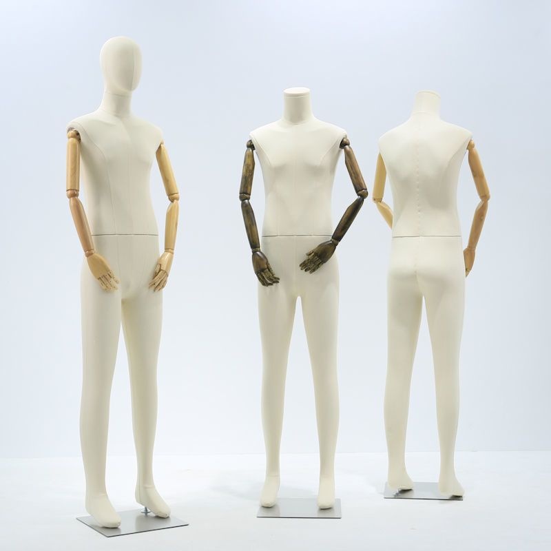 Modelo de accesorios masculinos de color de piel de todo el cuerpo modelo de accesorios maniquí de plataforma tienda de ropa de ventana modelo de estante de exhibición